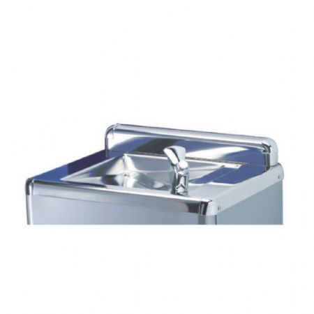 Fontaine à Eau murale avec banc de glace et débit de 30 L/h - Cosmetal - RIVER-IB-30UP-I