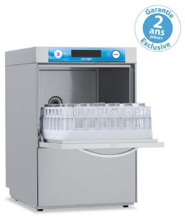 Lave-verres professionnel panier 400x400 mm - Furnotel - RIVER242V1