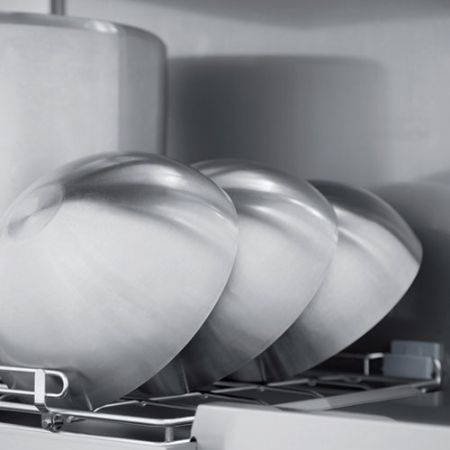 Lave-vaisselle professionnel à capot panier 500x600 mm triphasé - Furnotel - RIVER282LV1