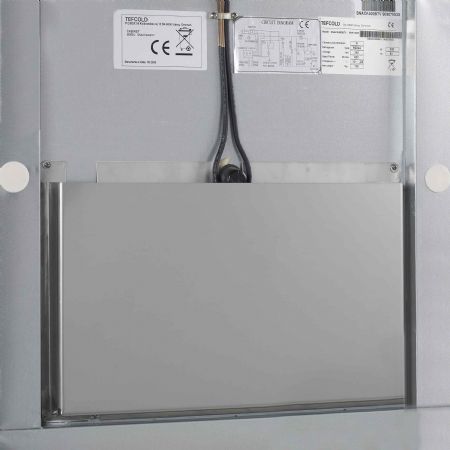 Armoire réfrigérateur positive verticale 1 porte pleine - Tefcold - RK505