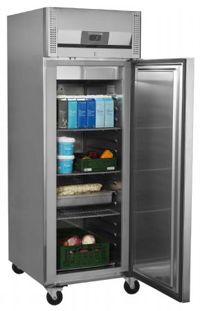 Armoire réfrigérateur positive verticale GN2/1 - 1 porte pleine - Tefcold - RK710X1