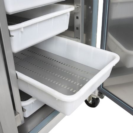 Refroidisseur de poisson 1 porte pleine positive - Tefcold - RKS600