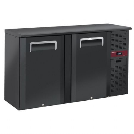 Arrière Bar 2 portes pleines, 320 L, température positif, pieds réglables - Diamond Promo - RLB2-2P Arrière Bar 2 portes pleines, 320 L, température positif, pieds réglables - Diamond Promo - RLB2-2P