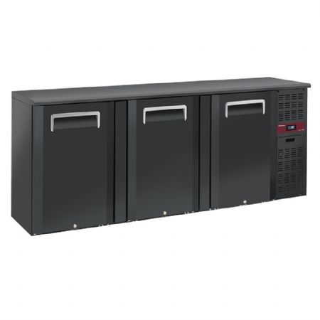 Arrière Bar 3 portes pleines 500 L - Diamond Promo - RLB3-3P Arrière Bar 3 portes pleines 500 L - Diamond Promo - RLB3-3P