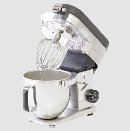 Batteur m�langeur professionnel 10 vitesses avec cuve inox 7,6L et cuve suppl�mentaire de 5,5L - de 60 � 600 trs/min