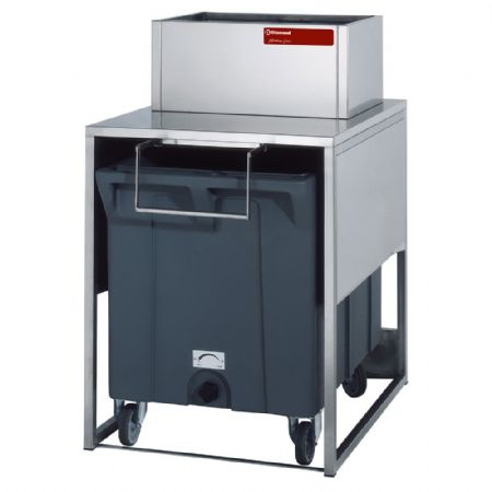 Bac de stockage glaçons avec chariots 108 kg 795x1060x1484 mm - Diamond - ROLBIN/16-28-51