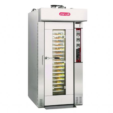 Four lectrique rotatif pour boulangerie ptisserie 15  18 niveaux