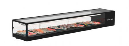 Vitrine  sushis noire -1 / -5 C (M1) - 100 litres