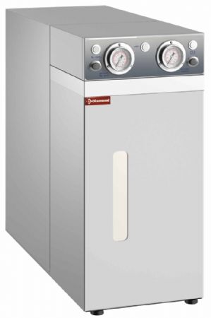 Adoucisseurs Osmoseur 150 L/h avec vase d'expansion 5,5 L monobloc inox 280x560x525 mm - Diamond - RS15/PP