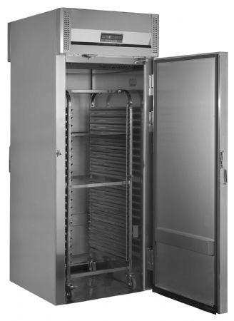 Armoire pâtissière positive froid à chariot 2 portes pleines inox 416 L - Tefcold - RTC880X1