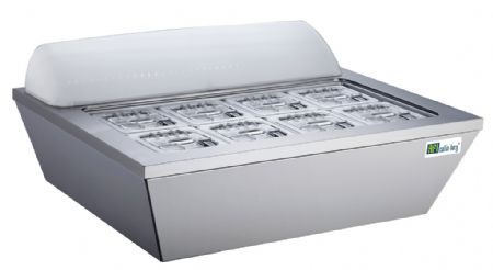 Prsentoir  crme glace  poser avec couvercle en verre -18 / -25C - 77L