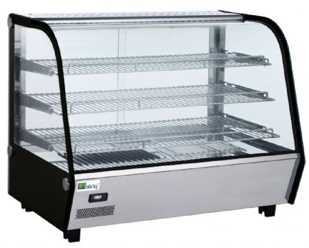 Vitrine chaude 160 L avec portes coulissantes et éclairage LED - Afi-Collin-Lucy - RTR-160L