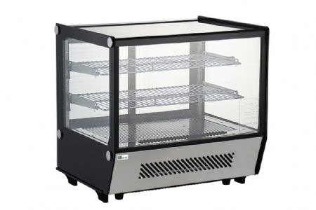 Vitrine comptoir présentation 120 L positive 702 mm noire - Afi-Collin-Lucy - RTW-120L-5 Vitrine comptoir présentation 120 L positive 702 mm noire - Afi-Collin-Lucy - RTW-120L-5