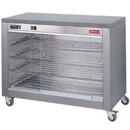 Rôtissoire professionnelle armoire chauffante sur roues pour 60 poulets, 2 kW - Diamond - RVC60-CM Rôtissoire professionnelle armoire chauffante sur roues pour 60 poulets, 2 kW - Diamond - RVC60-CM