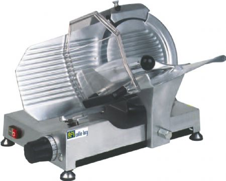 Trancheuse à jambon diamètre 300 mm avec chariot boulonné et aiguiseur incorporé - Afi-Collin-Lucy - S300