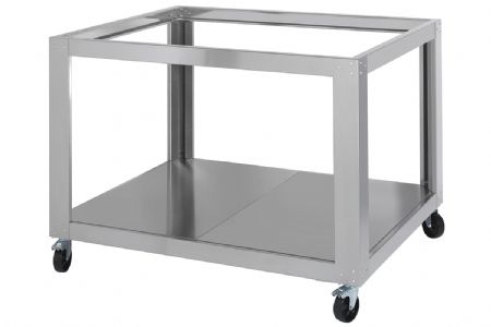 Support en acier inox avec étagère en bas pour four FLAME 6