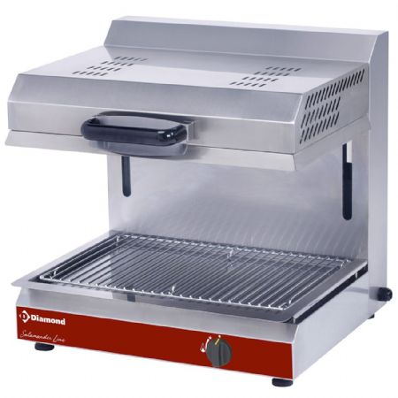 Salamandre gaz avec plafond mobile 600x590x590 mm - Diamond Promo - SA/61G