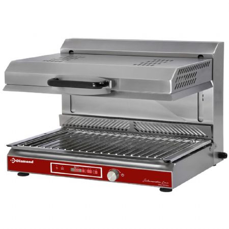 Salamandre professionnelle vitrocéramique électronique Triphasé plafond mobile 800x640x590 mm - Diamond - SA/80VC-DIG Salamandre professionnelle vitrocéramique électronique Triphasé plafond mobile 800x640x590 mm - Diamond - SA/80VC-DIG