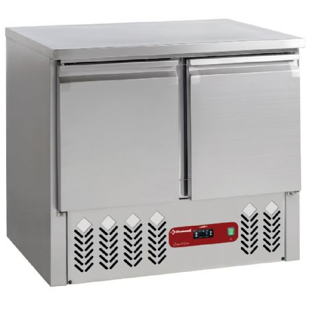 Table frigorifique 2 porte GN1/1 240L avec bloc de 2 tiroirs