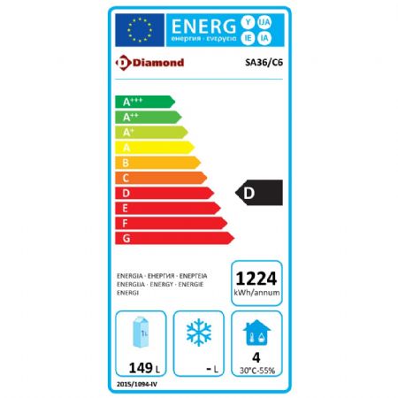 Table frigorifique positive 2 tiroirs GN 1/1 - Diamond Promo - SA36/C6