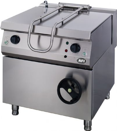 Sauteuse lectrique sur coffre avec cuve inox - 50L