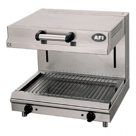 Salamandre électrique plafond mobile Monophasé 3,2 kW 2 zones de cuisson 600x580x580 mm - Afi-Collin-Lucy - SAL200OS