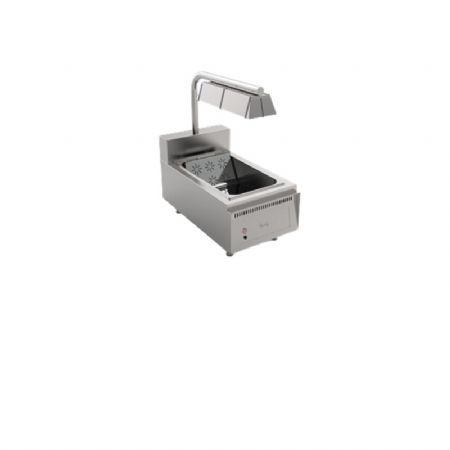 Poste de salage avec lampe chauffante  poser - 400x700x855mm