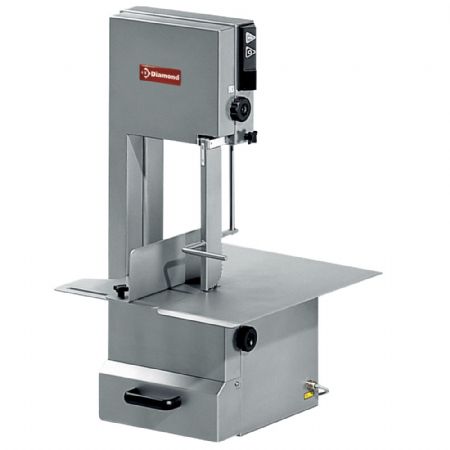 Scie à Os en inox, 2020 mm, 900 tours/min, 0.75 kW, 600x750x980 mm - Diamond Promo - SAX-202/9