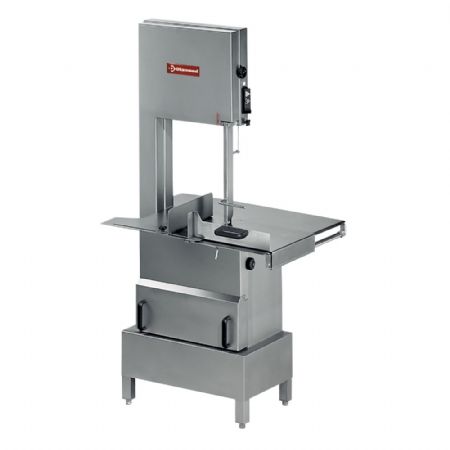 Scie à Os en inox sur soubassement 3000 mm 700 tours/min 1.86 kW - Diamond Promo - SAX-310/7