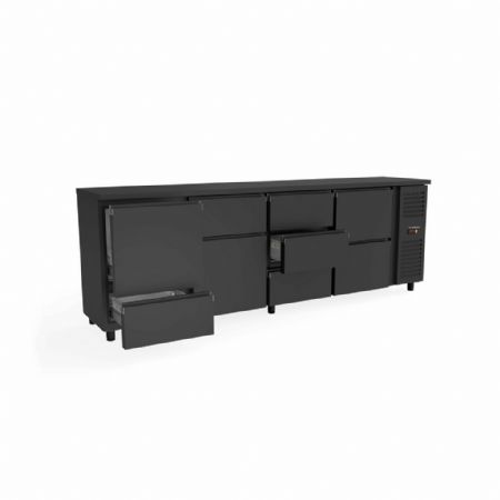 Arrière Bar 3 portes pleines battantes 490 L positif - Coreco - SB-200