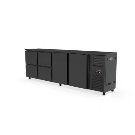 Arrière Bar 4 portes pleines 650 L positif - Coreco - SB-250