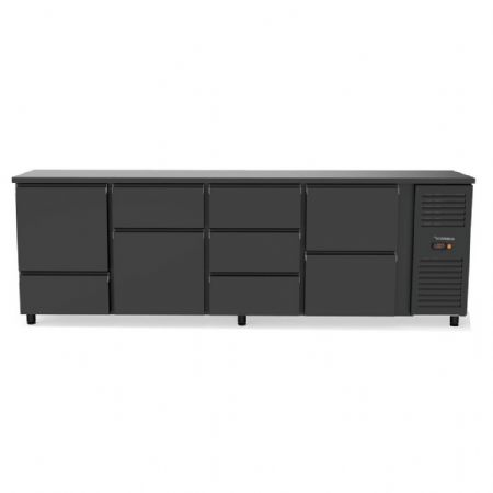 Arrière Bar 4 portes pleines 650 L positif - Coreco - SB-250