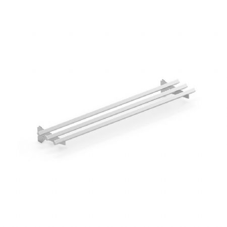 Rampe  plateaux inox rabatable pour buffet smart - 4GN
