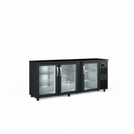 Arrière Bar 3 portes vitrées battantes 490 L positif - Coreco - SBE-200