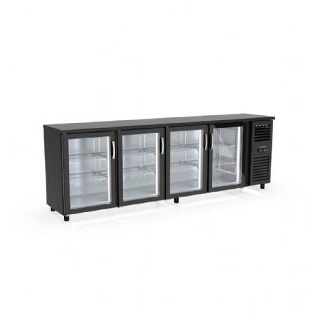 Arrière Bar 4 portes vitrées battantes 650 L positif - Coreco - SBE-250
