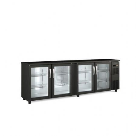 Arrière Bar 4 portes vitrées battantes 650 L positif - Coreco - SBE-250