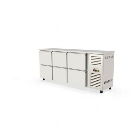 Arrière Bar 3 portes pleines battantes 490 L positif - Coreco - SBI-200