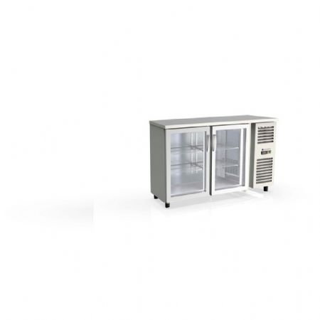 Arrière Bar 2 portes vitrées battantes 325 L positif - Coreco - SBIE-150