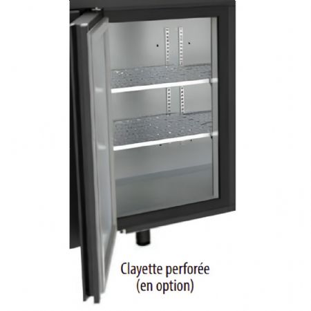 Arrière Bar 4 portes vitrées battantes 650 L positif - Coreco - SBIE-250