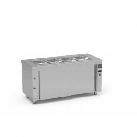 Self-services chaud bain-marie à eau 5GN1/1-200 L plage +50°/+90°C - Eratos - SBMN-200