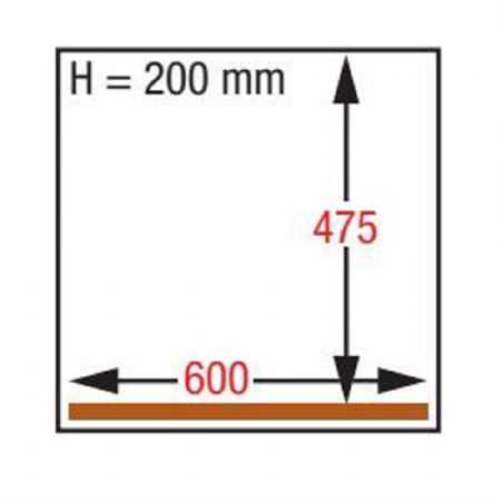 Machine sous vide professionnelle 680x630x1020 mm - Diamond - SC-120/IVP