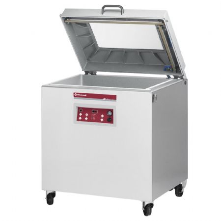 Machine Sous Vide chambre 500x800x200 mm 100 m³/h avec 2 barres de soudure - Diamond - SC-124V/S