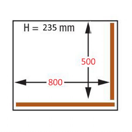 Machine sous-vide chambre 500x800xh200 mm - capacit 100 m3/h
