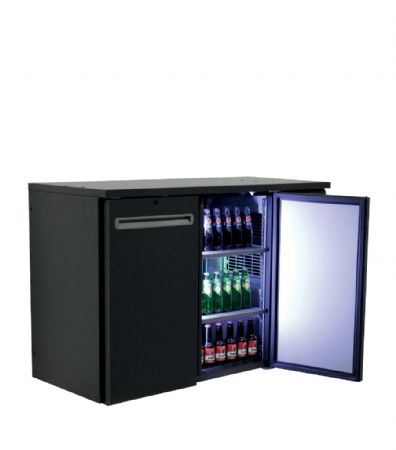 Arri�re bar 2 portes pleines battantes classe B - 1245x560x820