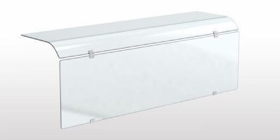 Vitre droite pour Self 6GN - 2073x570x6 mm