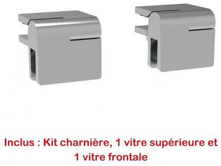 Verre pare-haleine - 1023x392x6 mm