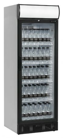 Armoire à boissons 1 porte vitrée blanche positive - Tefcold - SCU1280CP