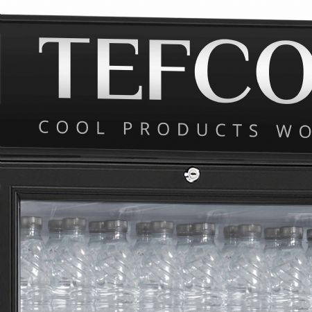 Armoire à boissons 1 porte vitrée Blanche positive - Tefcold - SCU1375CP
