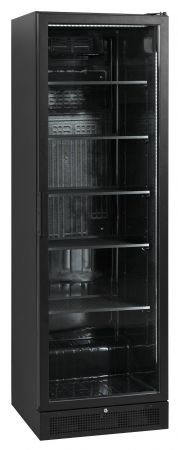 Vitrine réfrigérée noire 1 porte vitrée positive - Tefcold - SCU1425H Vitrine réfrigérée noire 1 porte vitrée positive - Tefcold - SCU1425H