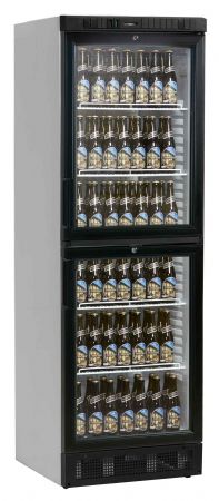 Armoire à boissons 2 portes vitrées Blanche positive - Tefcold - SCU2375